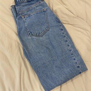 Abercrombie Curve Love High Rise Loose Jean [small hole!]